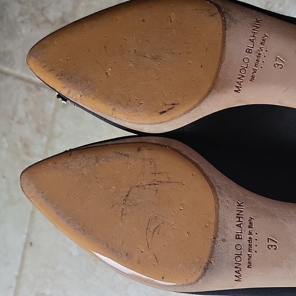 Manolo Blahnik Hangisi flats - Picture 12 of 13